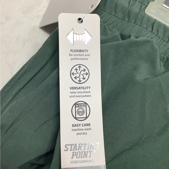 Starting Point Stretch Woven Jogger, Dark Sage, XL, NWT - Picture 8 of 15
